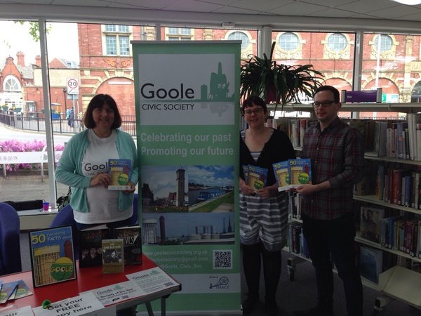 Civic Society Committee at launch of 50 Fascinating Facts About Goole booklet