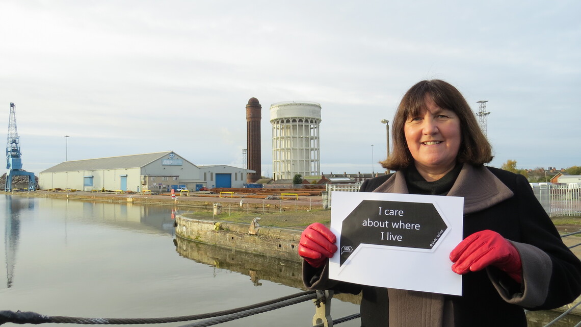 I care about where I live campaign - showing Salt and Pepper Pots in Goole